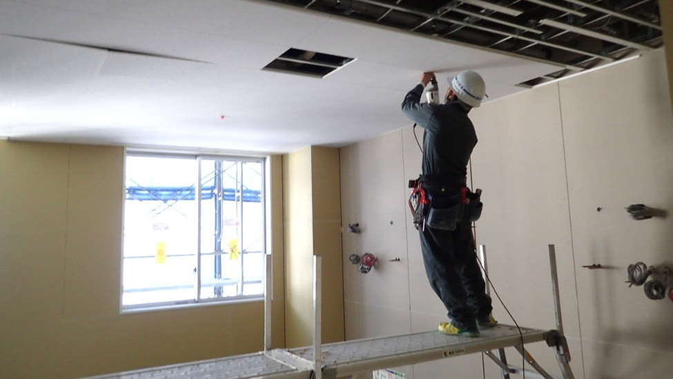 仕上げのお仕事